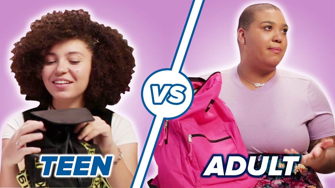 Teen Vs. Adult What's In My Bag &bull;&nbsp;Jazzmyne