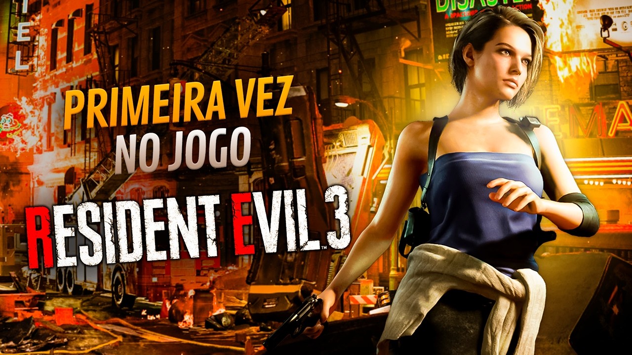 MARATONA Resident Evil: Resident Evil 3 Remake - Primeira Vez no Jogo - Final?
