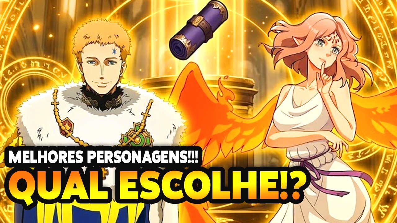 N&Atilde;O GASTE SEUS PERGAMINHOS ANTES DE VER ISSO! REI MAGO, FANA E CHARLOTTE | BLACK CLOVER MOBILE X7