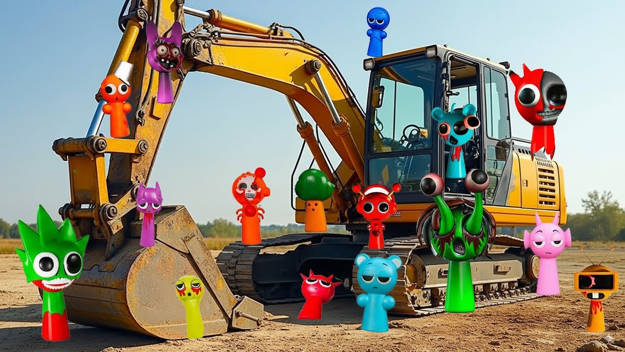 Shocking scene! ALL THE SPRUNKI MEME CREATURES Spotted In Real Life!