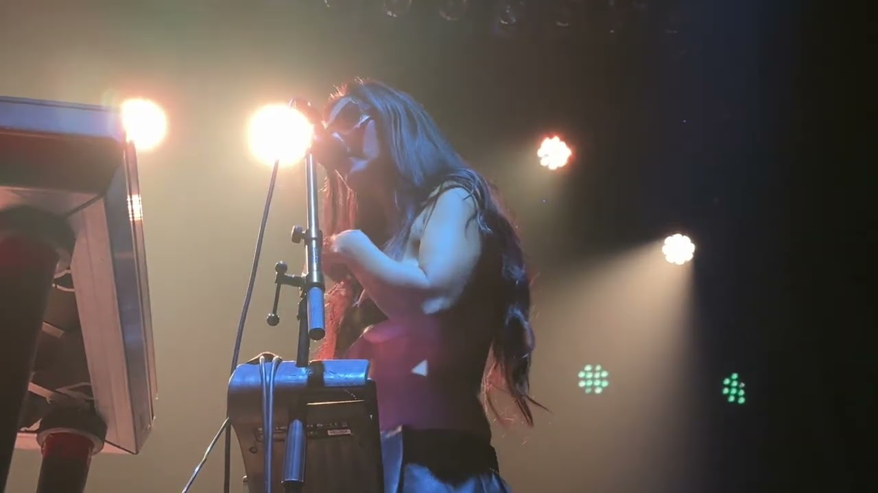 CocoRosie sing “I’m Waiting” -  17th Nov Palac Akropolis, Prague 