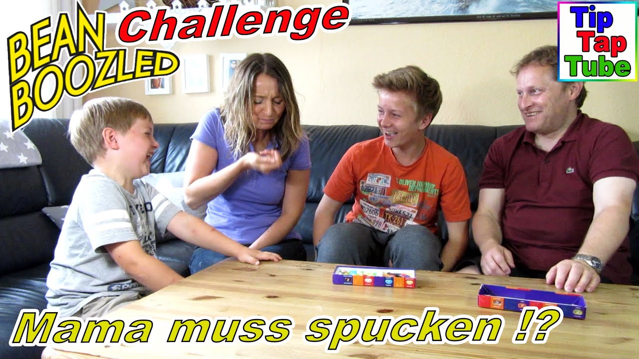 Bean Boozled Challenge eklig oder lecker Mama muss spucken!? TipTapTube