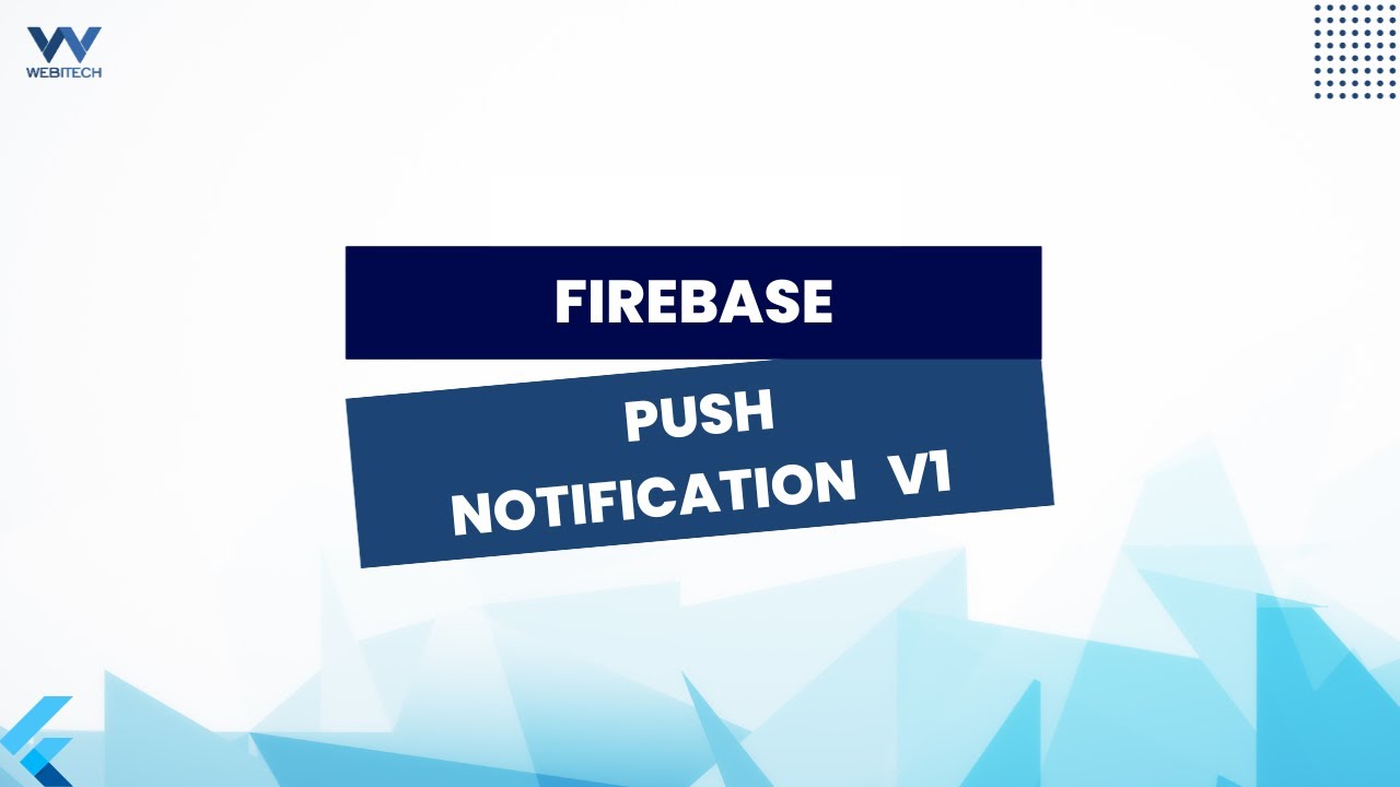 How to Add Firebase Push Notifications (v1) in Flutter