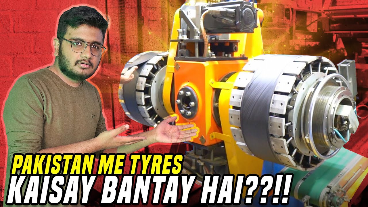 How Tyres Are Made In Pakistan | GTR Tyre Factory Tour