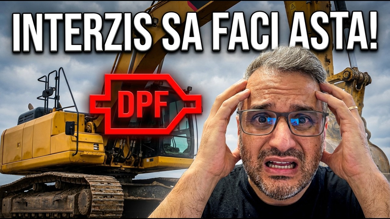 Martor DPF aprins? Iată exact ce NU trebuie să faci cu utilajul