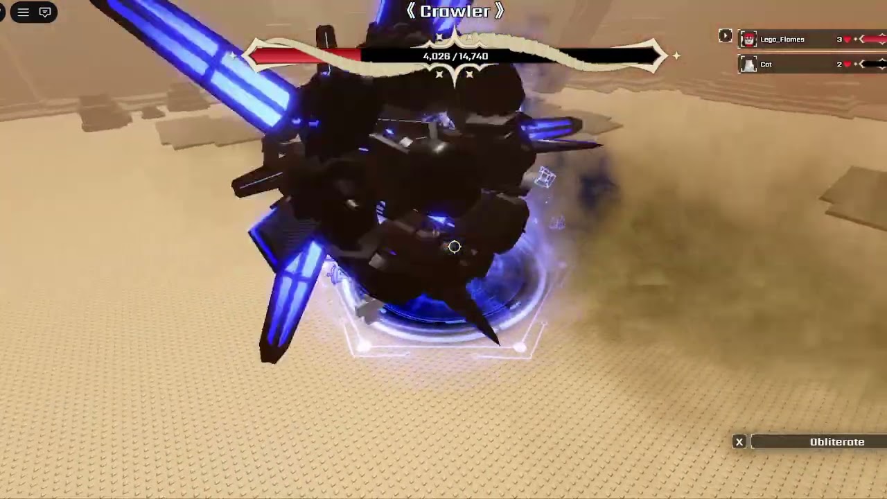 Beating crawler cuz why not