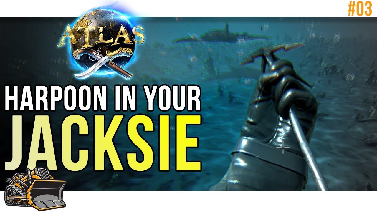 The Harpoon is my new favourite thing | ATLAS multiplayer #3