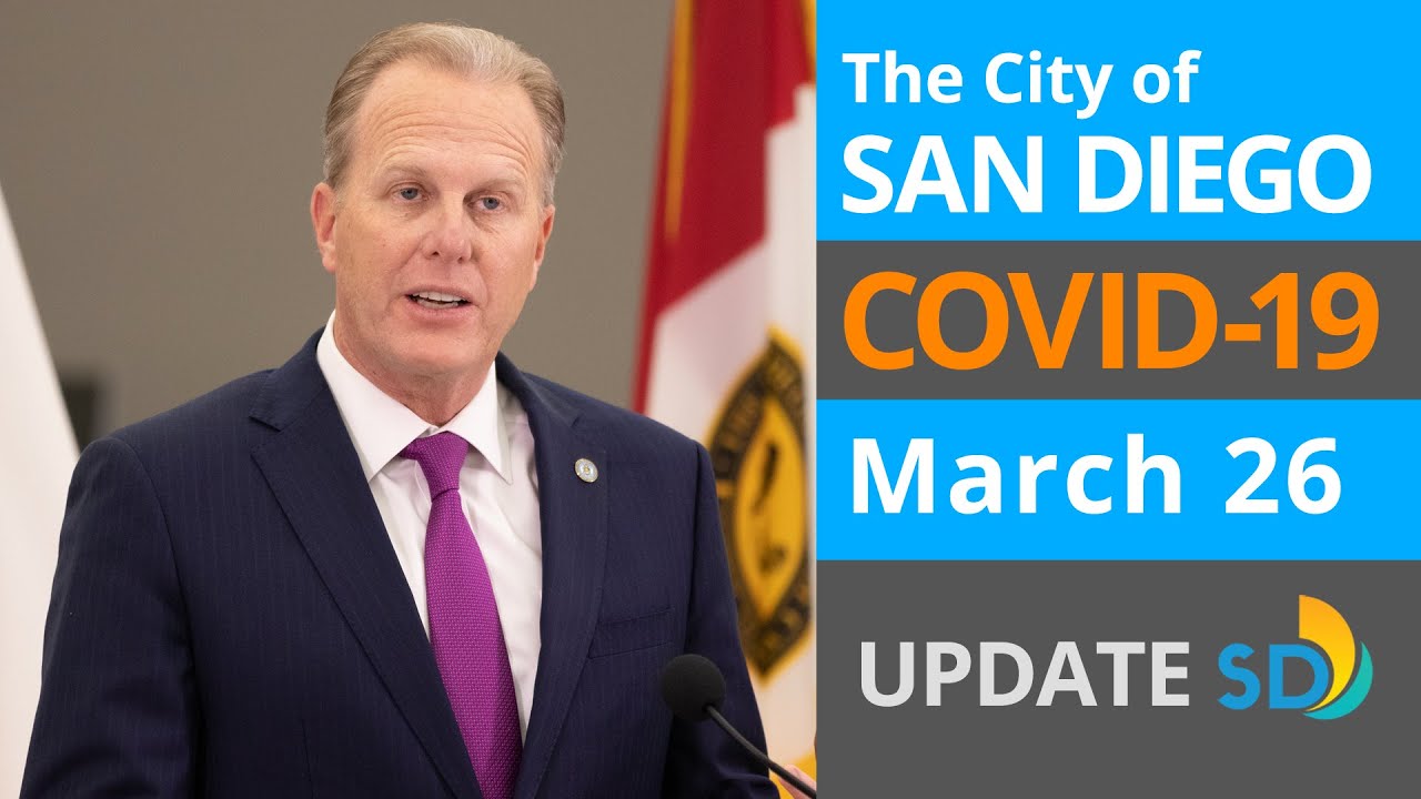 March 26, 2020 City of San Diego COVID-19 Update