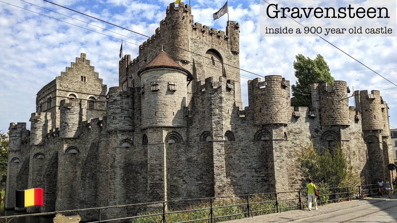 Touring Gravensteen Castle - Ghent, Belgium
