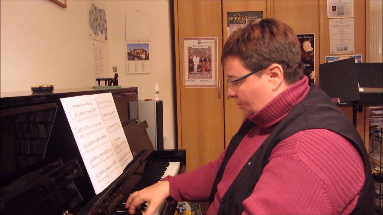 Daniel Hellbach. Postcard from Chicago from Pop preludes Vol. 2