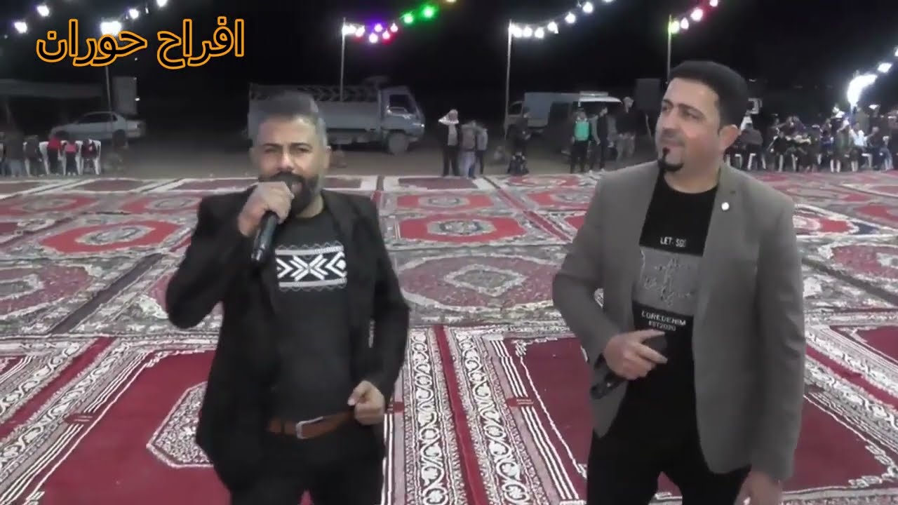 خربة الشياب / العريس أنس العودة/ علاء حوشان / الفنان علاء العودة والفنان خليل السمرى