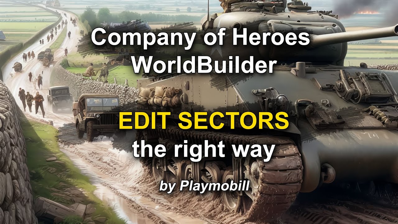 CoH Worldbuilder - Edit Sectors (the right way)
