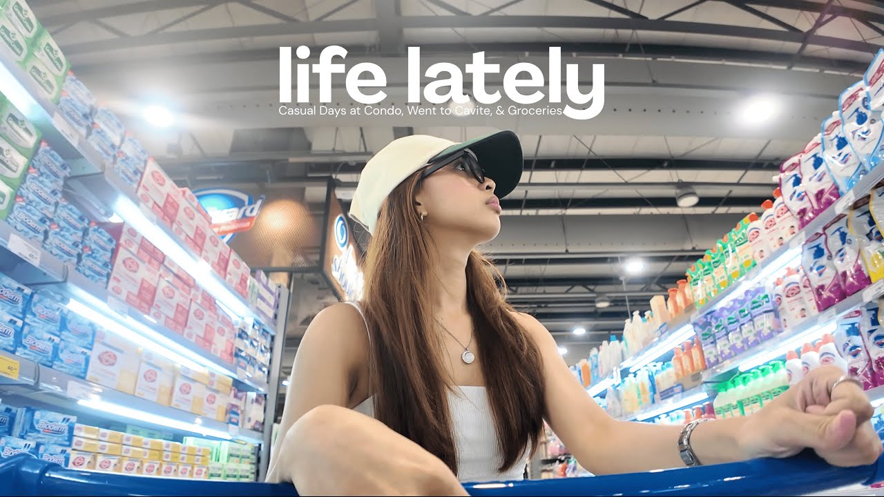 Vlog • Casual Days at Condo, Went to Cavite, & Groceries 🛒🫐🥬