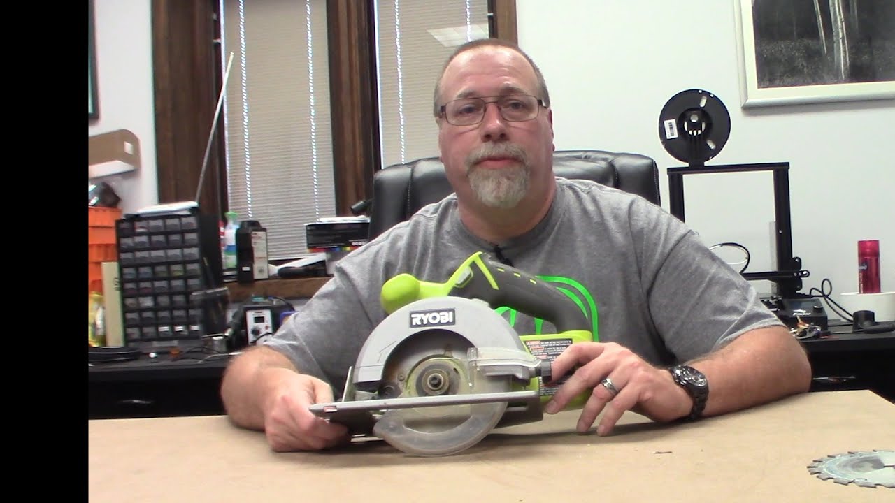 Ryobi One+ Abused Circular Saw Motor Replacement