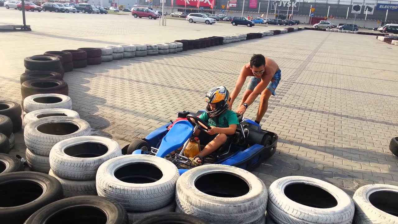 Wypadek Jacka na gokartach