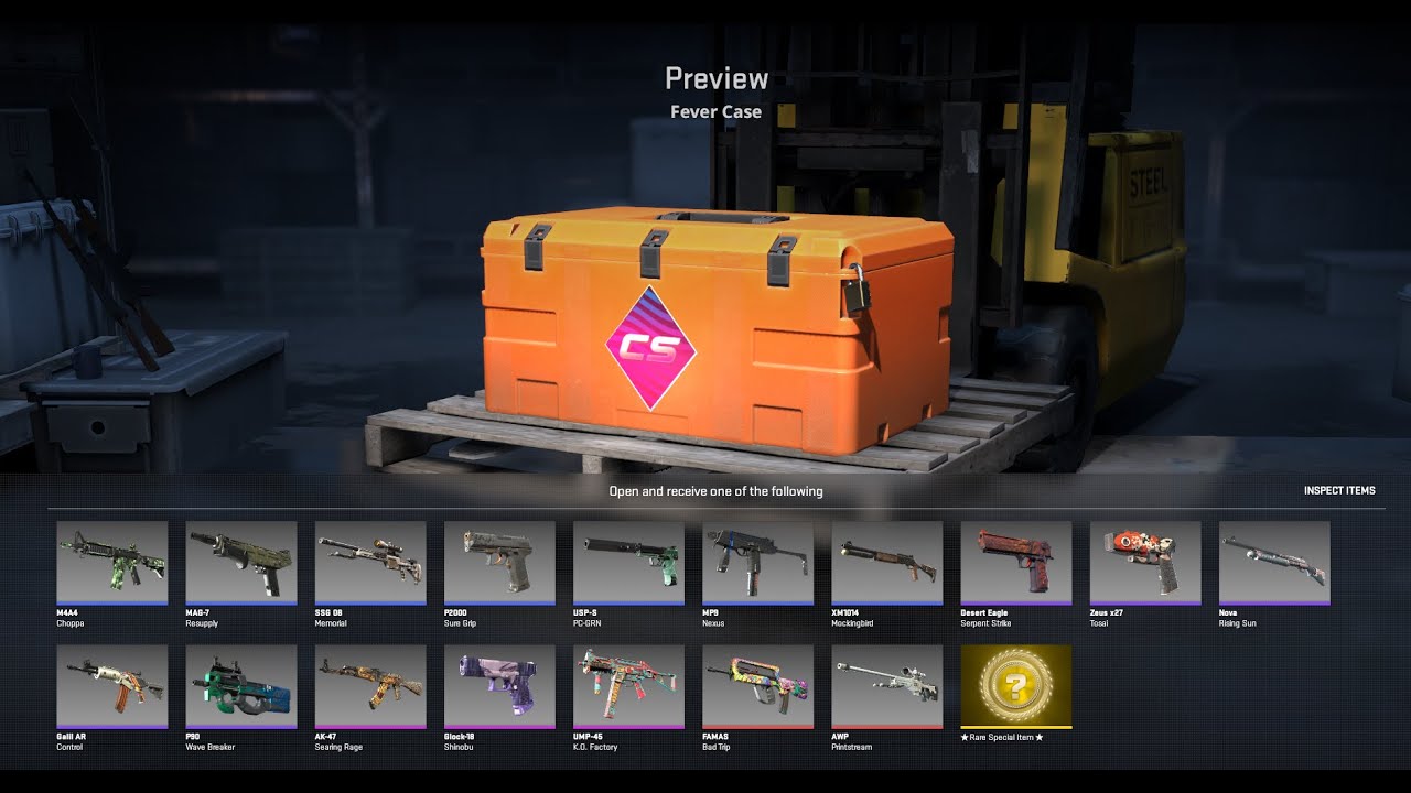 Opening a CS2 cases Day#377