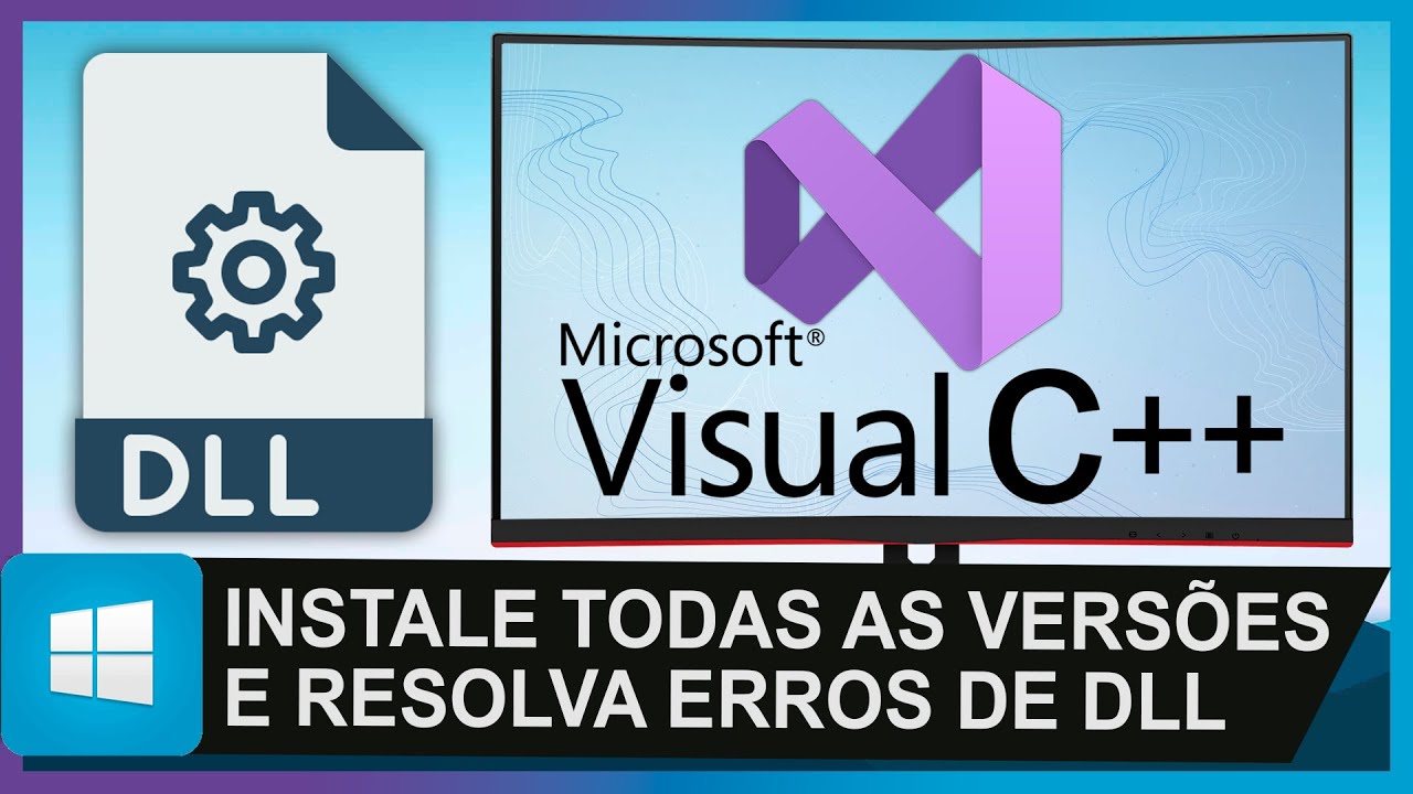 Como Instalar o Microsoft Visual C++ 2025 com TODAS AS VERSÕES | Solução para ERROS de DLL