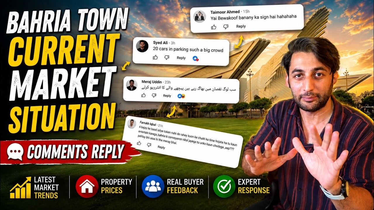 Bahria Town Karachi Current Market Situation | Responding to Comments | Latest Market Update 2026