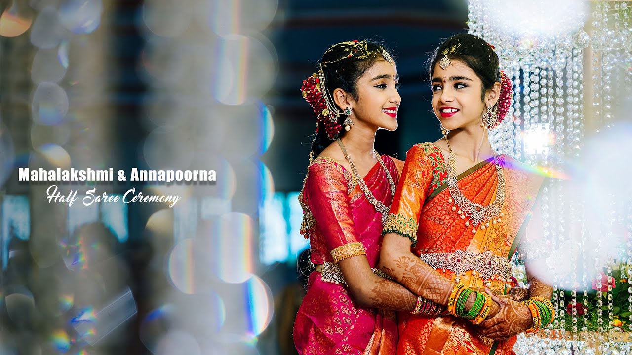 Mahalakshmi & Annapoorna Half Saree Ceremony Promo | Team Epics | Wedding Photography | Videography