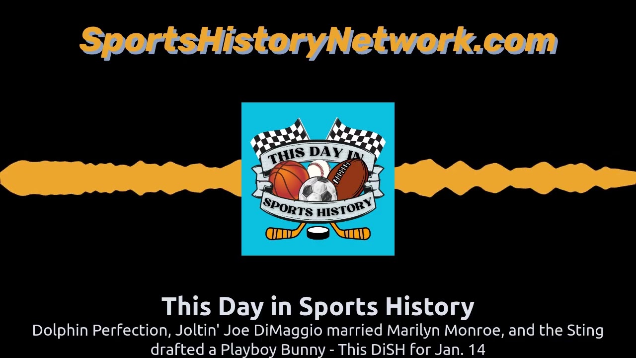 Dolphin Perfection, Joltin' Joe DiMaggio married Marilyn Monroe, and the Sting drafted a Playboy...
