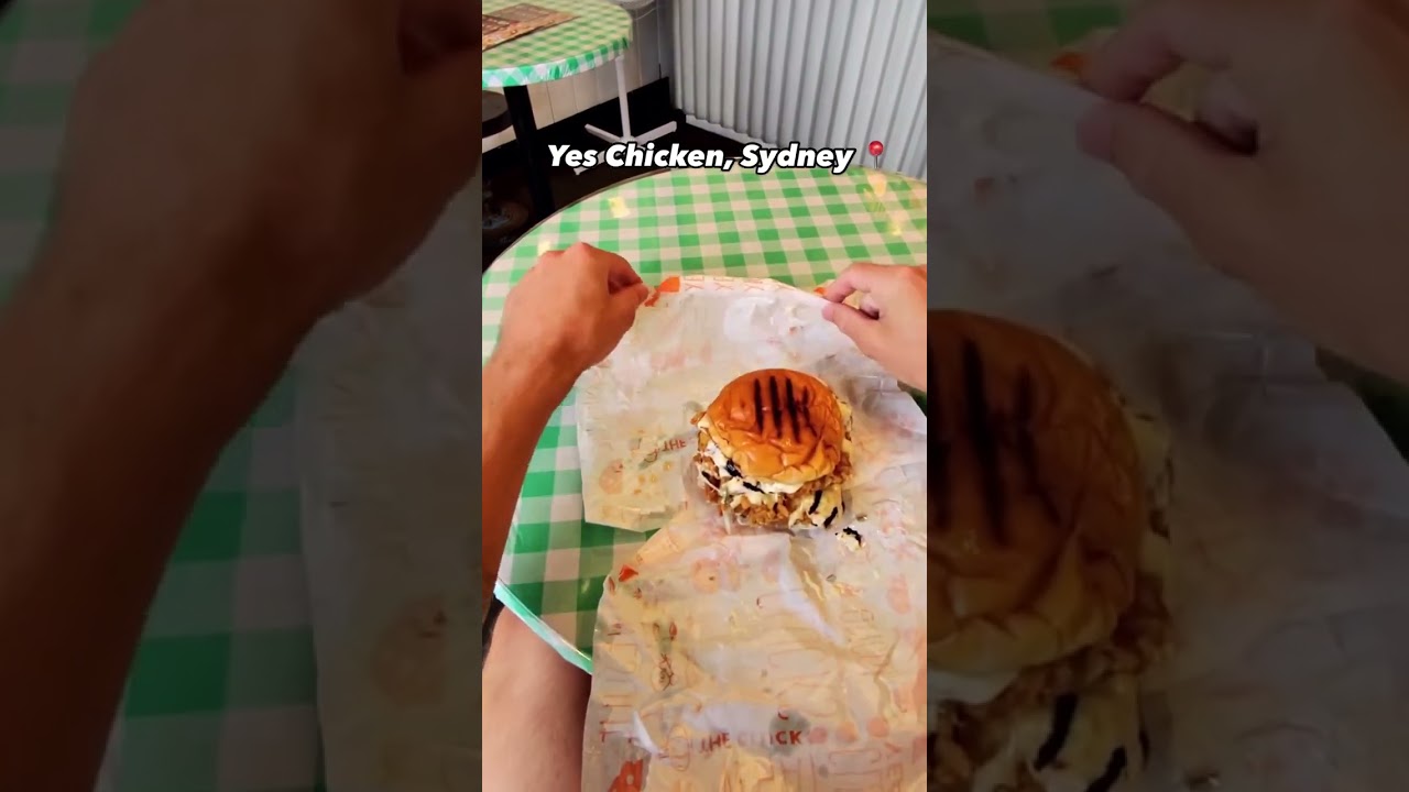 Yes Chicken - HIDDEN GEM Chicken Burger in Manly, Sydney!
