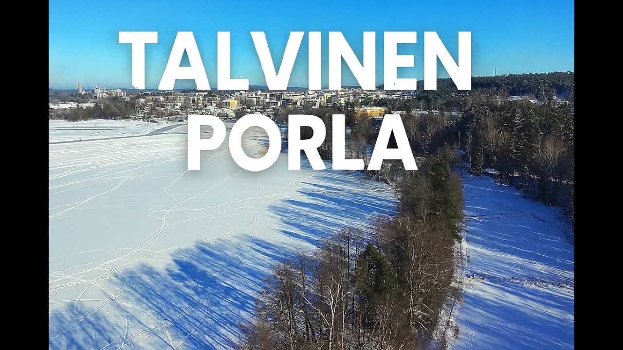 Talvinen Porla yläilmoista
