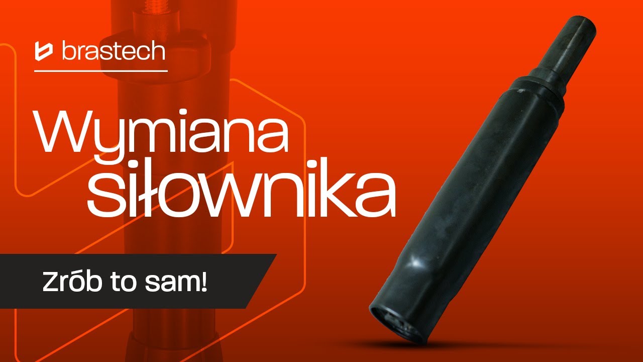 Wymiana siłownika w fotelu biurowym - krok po kroku. Poradnik Brastech
