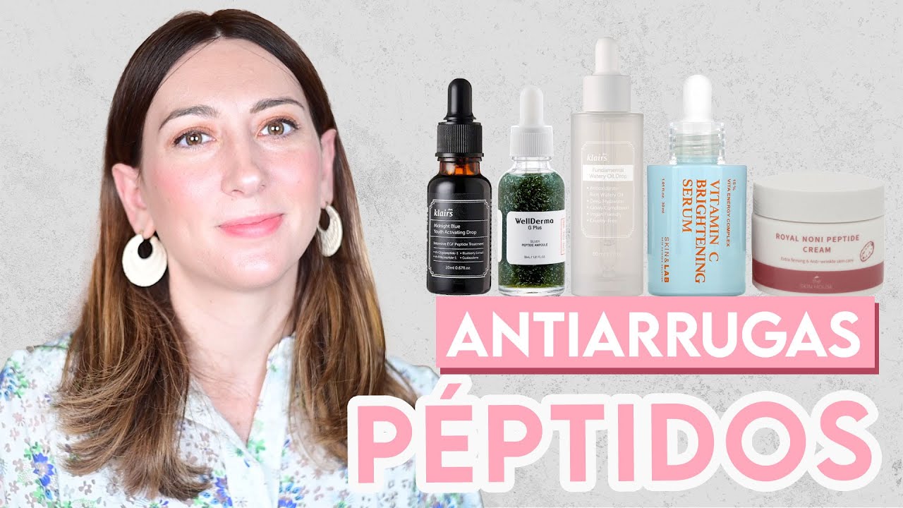 ¿El retinol y la vitamina C te irritan la piel? ¡Prueba los PÉPTIDOS!