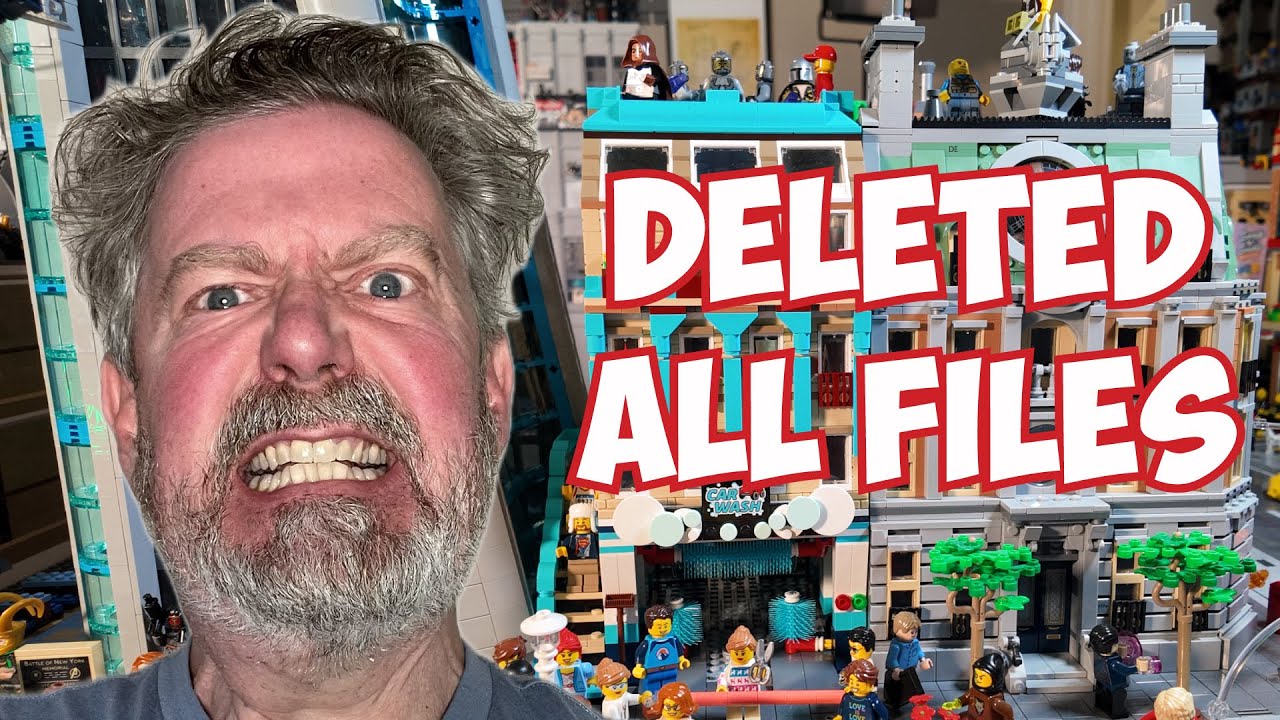 УДАЛЕНЫ ВСЕ МОИ ВИДЕО О МОЙКЕ МАШИН LEGO