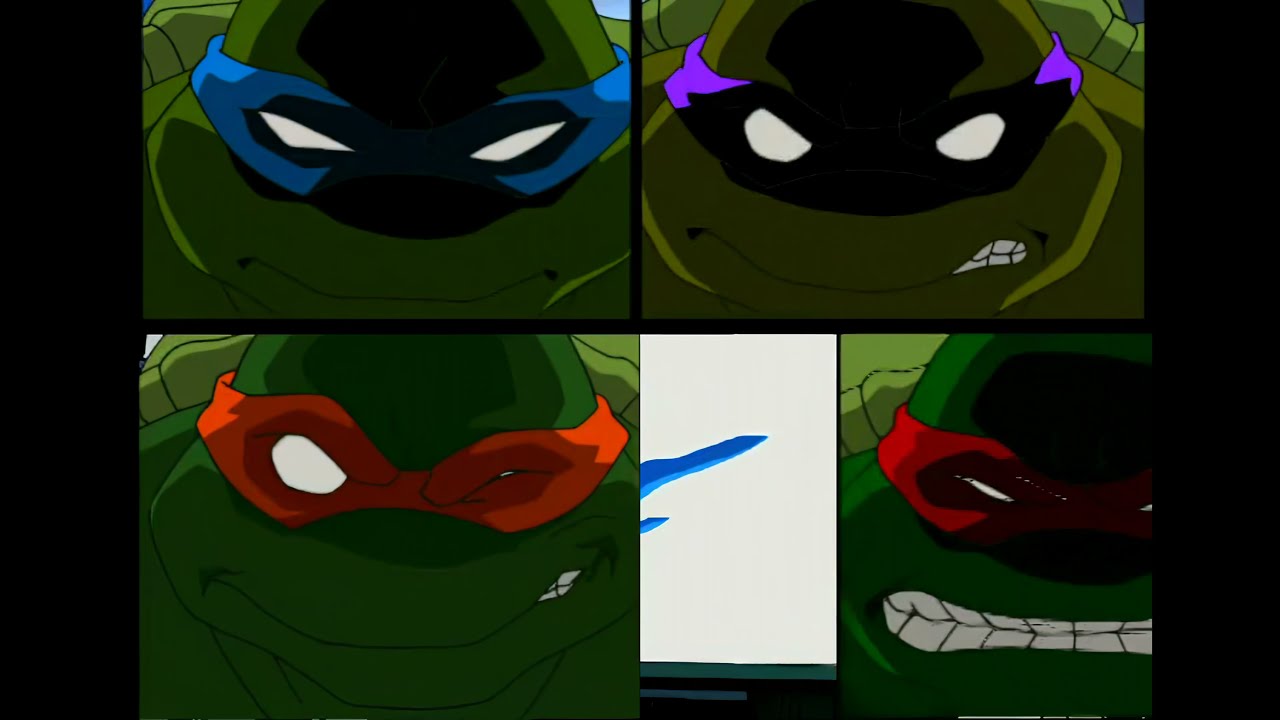 Teenage Mutant Ninja Turtles 2003 intro 4k
