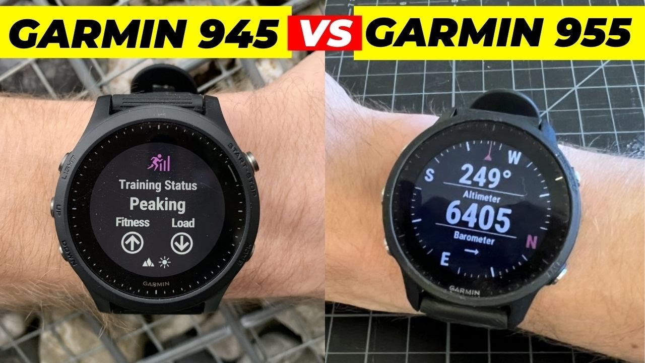 FORERUNNER 945 vs FORERUNNER 955: Qual Garmin Escolher?
