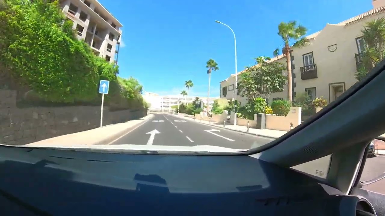 Drive from Tenerife's Fairways Club to San Blas.