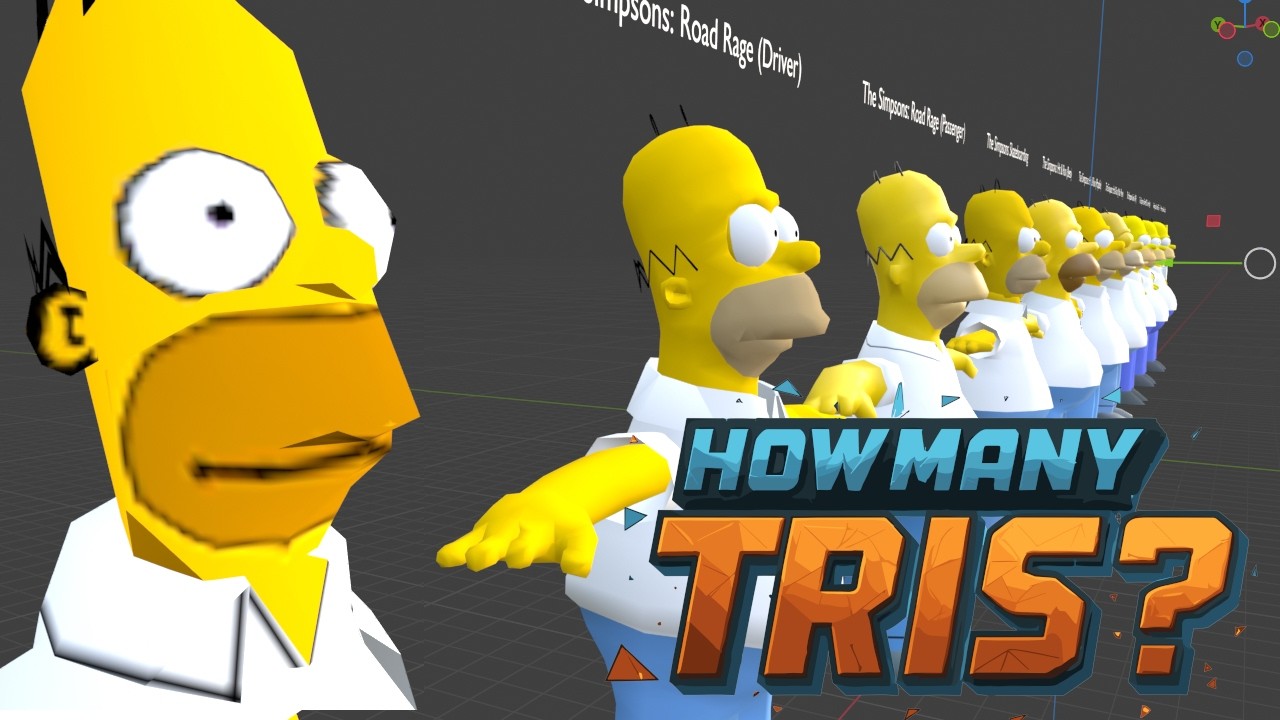 Решающее противостояние моделей Гомера Симпсона