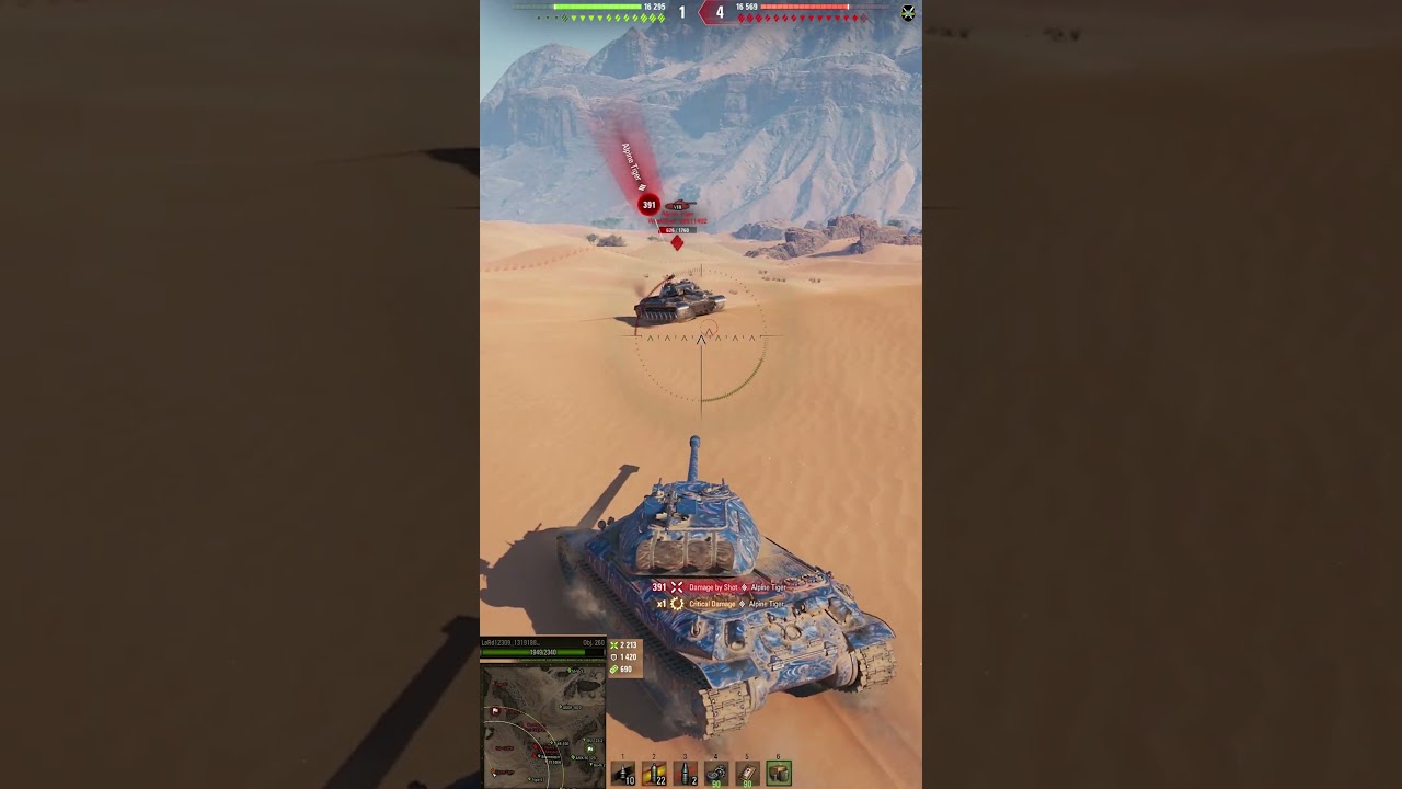 Object 260 video in Ultra HD 4K🔝 10262 dmg, 5 kills, 1500 exp, 3430 🔝 WoT ✔️ #Shorts 11