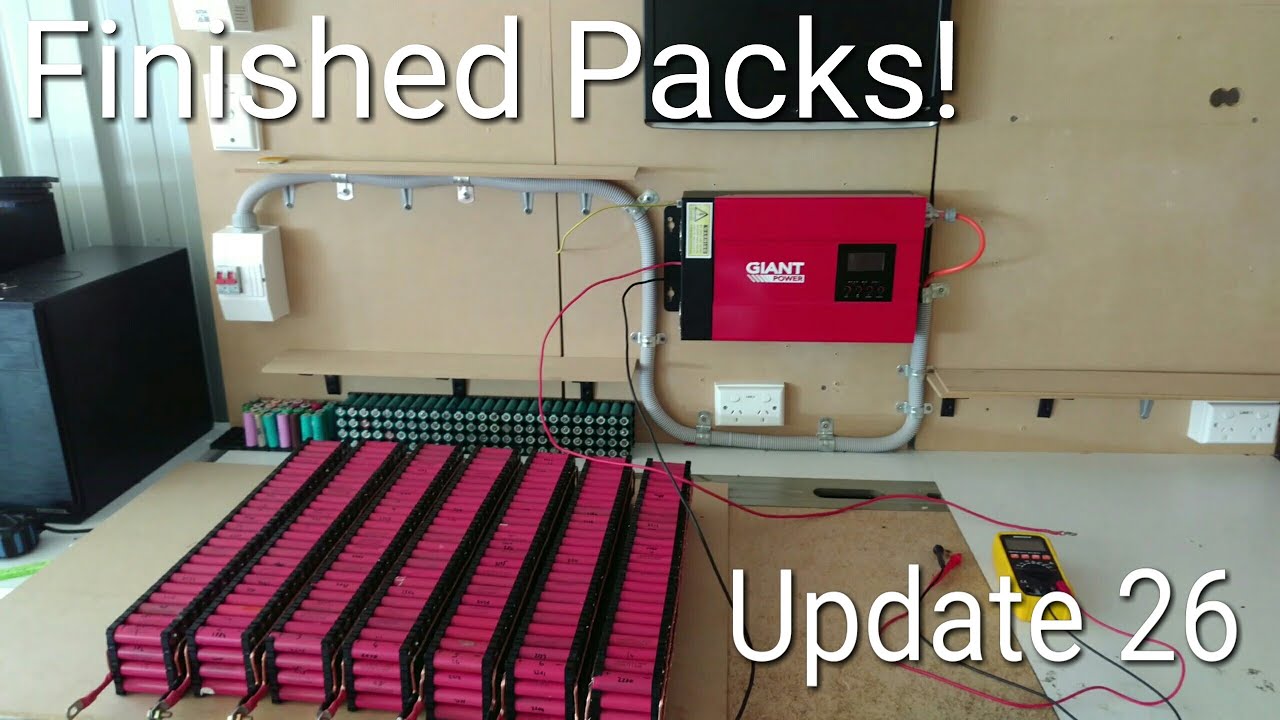 DIY Tesla Powerwall | Running Air-con | Update 26