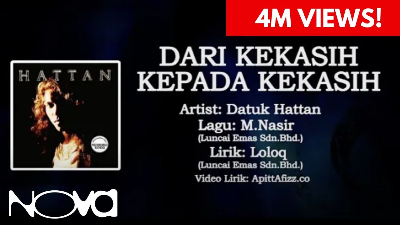 HATTAN - Dari Kekasih Kepada Kekasih (Official Lyric Video)