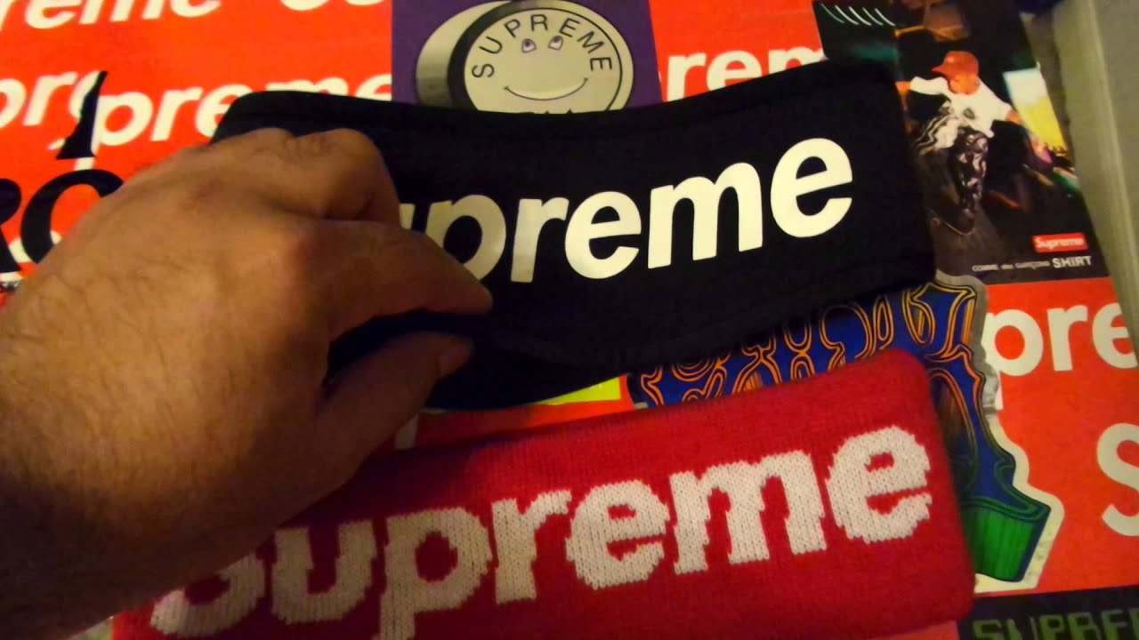 Supreme new era big logo headband