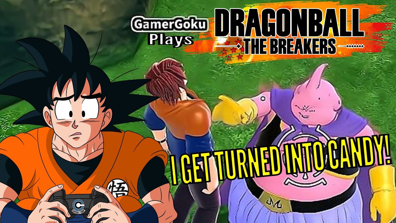 Goku Plays Dragon Ball The Breakers | I GET TURNED INTO CANDY!