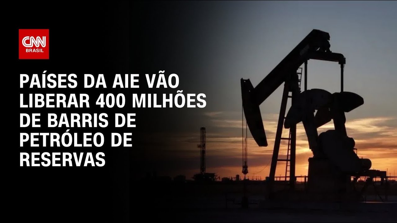 Guerra no Oriente Médio: Países da AIE concordam em liberar reserva de petróleo | CNN 360º