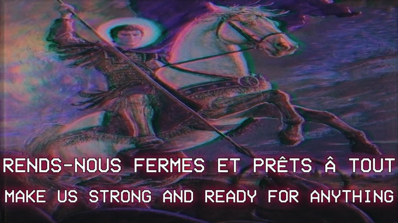 Fier Chevalier ~ French soldier song about Saint George ~ Lyrics