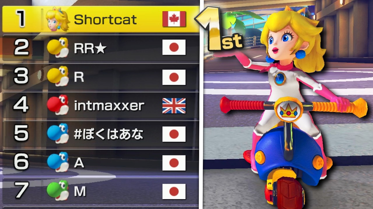 Начинается соревновательный Mario Kart CLIMB от Shortcat!