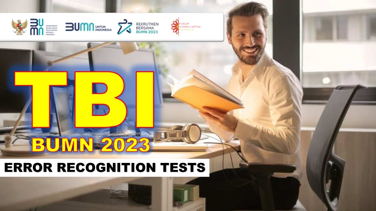 𝗙𝗨𝗟𝗟 𝗣𝗘𝗠𝗕𝗔𝗛𝗔𝗦𝗔𝗡 📘 25 SOAL TES BAHASA INGGRIS BUMN 2023 || 𝗘𝗿𝗿𝗼𝗿 𝗥𝗲𝗰𝗼𝗴𝗻𝗶𝘁𝗶𝗼𝗻 𝗧𝗲𝘀𝘁𝘀