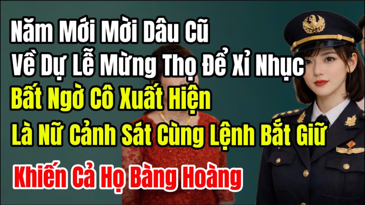 Năm Mới Mời Dâu Cũ Về Dự Lễ Mừng Thọ Để Xỉ Nhục– Bất Ngờ Cô Xuất Hiện Là Nữ Cảnh Sát Khiến Cả HọBàng