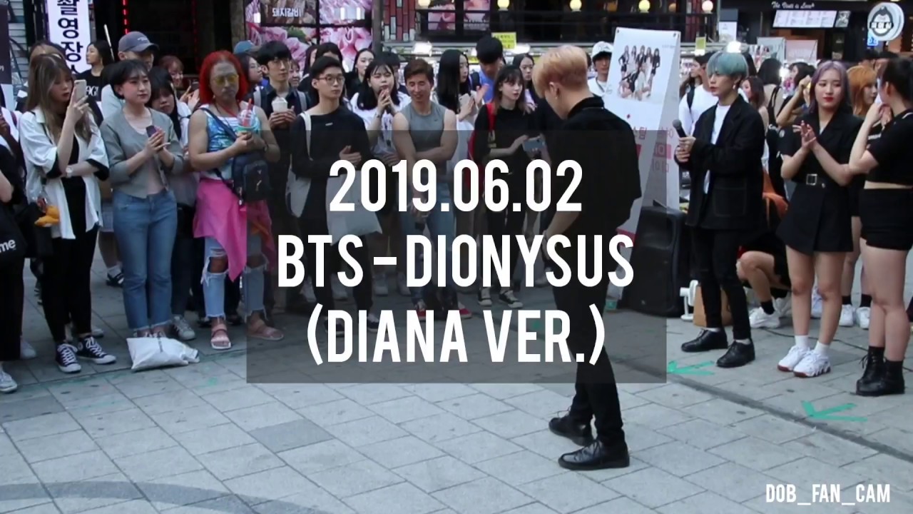 [DOB_디오비] 190602 다이아나 게스트 / BTS - dionysus 디오니소스 / 이태영 solo (diana guest ver.)