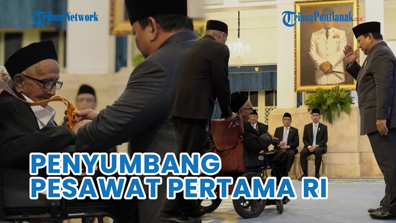 Prabowo Anugerahkan Bintang Jasa kepada Nyak Sandang❗ Sosok Penyumbang Pesawat Pertama RI