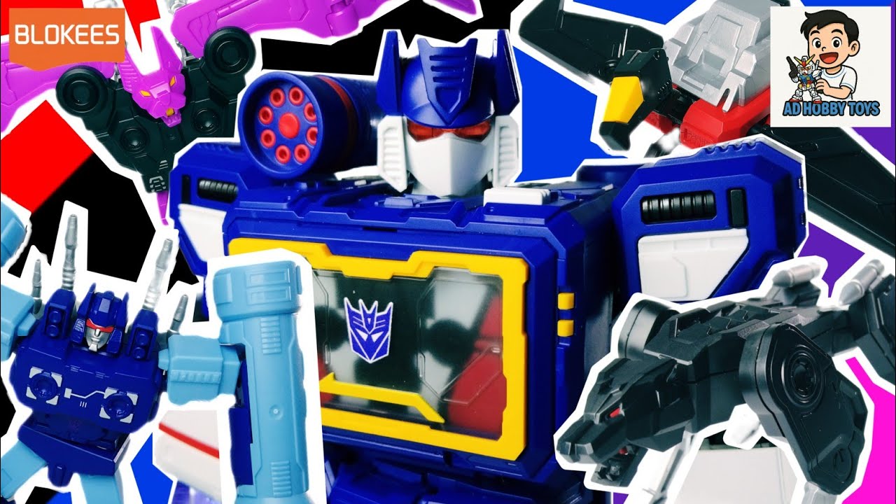 BLOKEES Transformers Action Edition 03 Soundwave | Unboxing, Build & Review