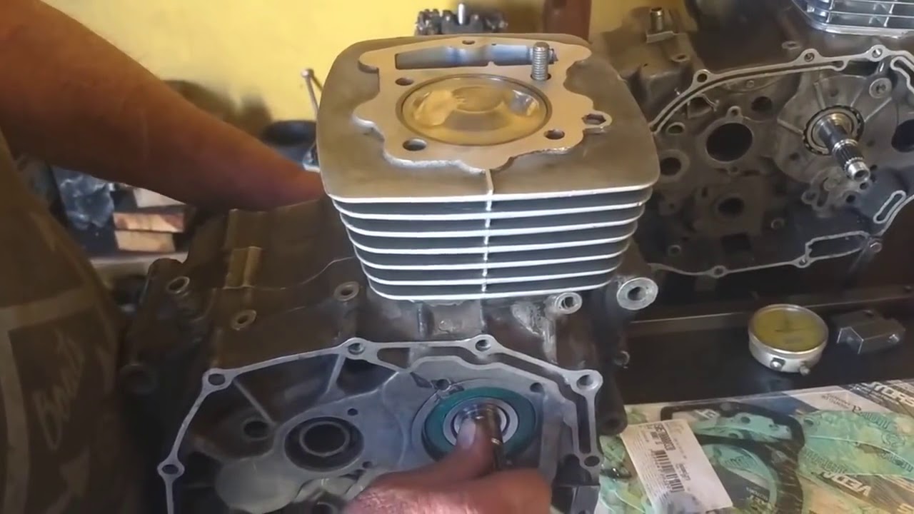 Motor Aero 150 212cc - Virabrequim Strada / Pistão Bros 2005