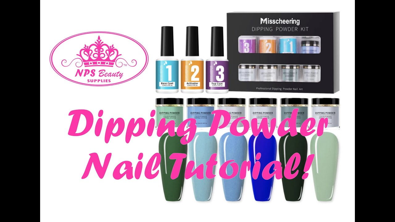 Misscheering Nail Dipping Powder Nail Tutorial @npsbeauty5529