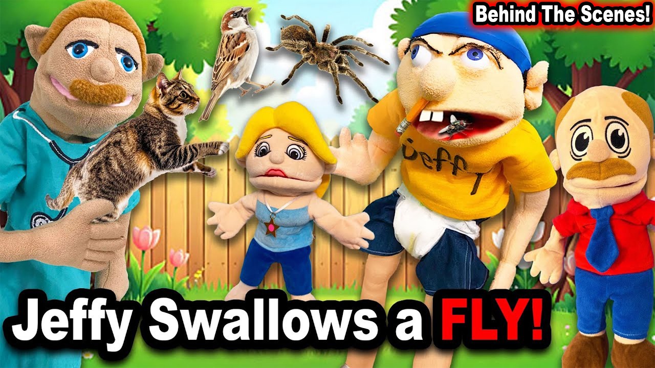 SML Movie: Jeffy Swallows A Fly! *BTS*
