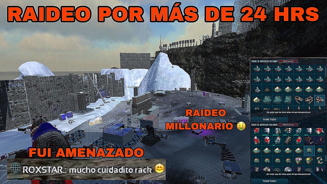 Ark Mobile RAIDEO POR 24 HORAS A LA TRIBU MÁS FUERTE DEL SERVIDOR raideo millonario 🤑